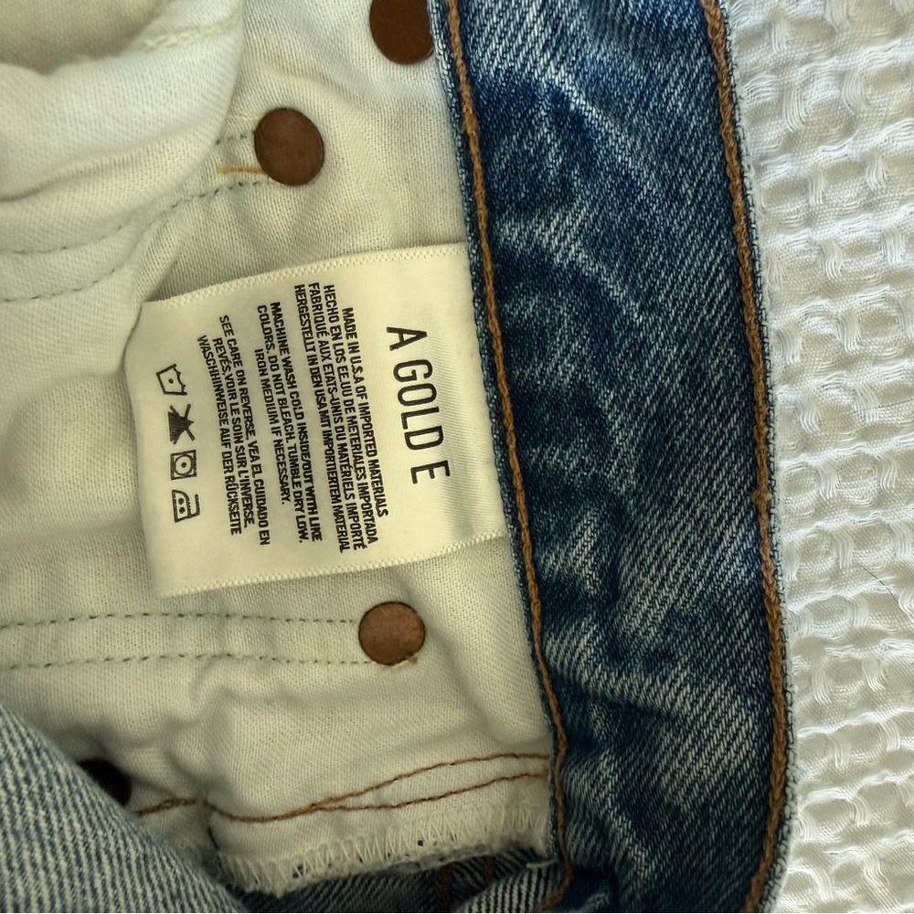 AGOLDE Premium Riley Cropped Straight Jean - Picture 6 of 7